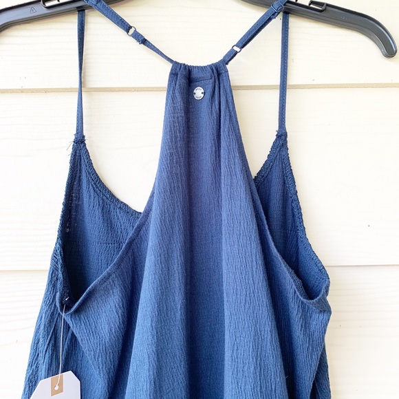 Roxy Whites Beaches Strappy Sun Dress Sz Small - Picture 5 of 8